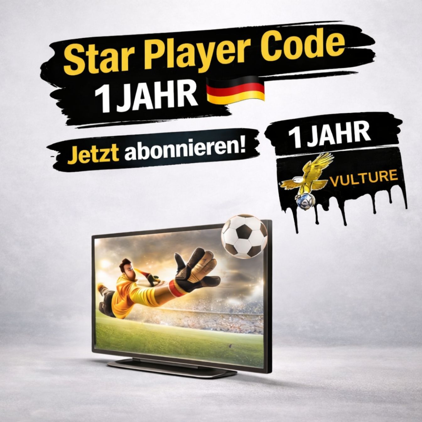 Star Player Code STV Player — 1-Year Subscription